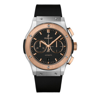 Damen- und Herrenuhr, Hublot Classic Fusion Chronograph Titanium King Gold , Ref: 541.NO.1181.RX