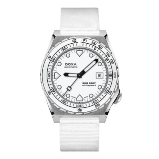 Herrenuhr, Doxa SUB 600T WHITEPEARL, Ref: 861.10.011.23-N