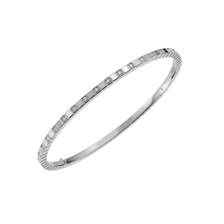 Weißgold, Armschmuck, Chopard Ice Cube Armreif, Ref: 857702-1009