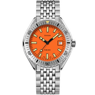 Damen- und Herrenuhr, Doxa SUB 200 PROFESSIONAL, Ref: 796.10.351.10
