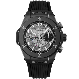 Damen- und Herrenuhr, Hublot Big Bang Unico Black Magic , Ref: 441.CI.1171.RX