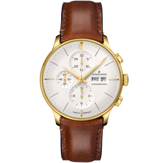 Damen- und Herrenuhr, Junghans Meister Chronoscope, Ref: 27/7620.02