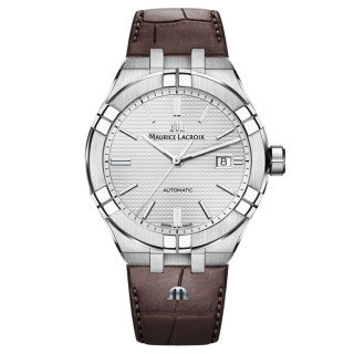 Damen- und Herrenuhr, Maurice Lacroix Aikon Automatic Date 42mm, Ref: AI6008-SS001-130-1