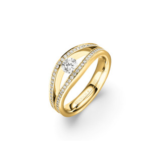 Gelbgold, Ringe, Henrich & Denzel Tensio Ring, Ref: G7501.03000