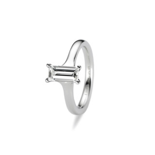 Platin, Ringe, Henrich & Denzel Solana Solitärring, Ref: PS023.09000
