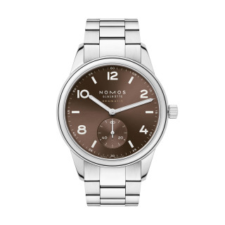 Damen- und Herrenuhr, NOMOS Glashütte Club Sport neomatik 39 tabac, Ref: 760