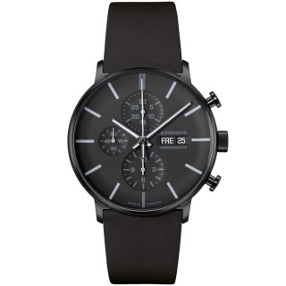 Herrenuhr, Junghans FORM A Chronoscope, Ref: 27/4371.02