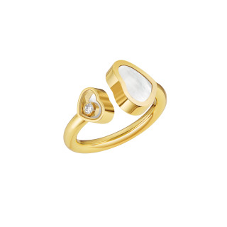 Gelbgold, Ringe, Chopard Happy Hearts Ring, Ref: 829482-0308