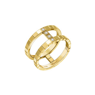 Gelbgold, Ringe, Chopard Ice Cube Ring, Ref: 827006-0017