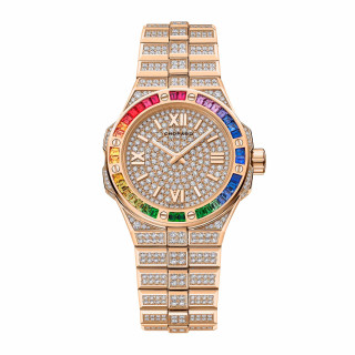 Damenuhr, Chopard Alpine Eagle 33 Frozen, Ref: 295384-5005