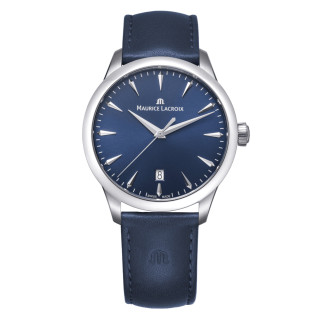 Damen- und Herrenuhr, Maurice Lacroix 1975 Quartz 39mm, Ref: 751007-SS001-430-4