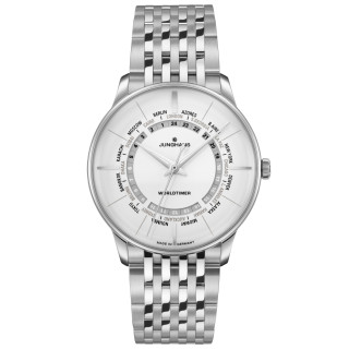 Damen- und Herrenuhr, Junghans Meister Worldtimer, Ref: 27/3011.45