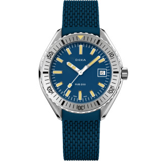 Damen- und Herrenuhr, Doxa SUB 200 CARIBBEAN, Ref: 796.15.201.32