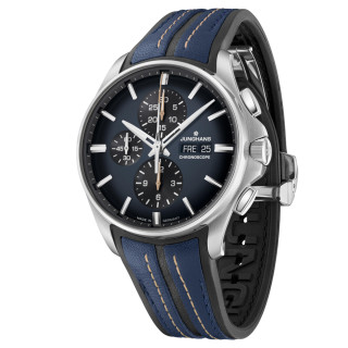 Herrenuhr, Junghans Meister S Chronoscope, Ref: 27/4227.00