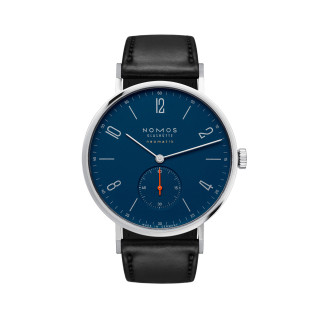 Damen- und Herrenuhr, NOMOS Glashütte Tangente neomatik 39 nachtblau, Ref: 142
