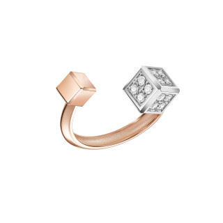 Weißgold, Ringe, Chopard Ice Cube Be Cube Ring, Ref: 82A661-9014