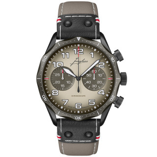 Herrenuhr, Junghans Pilot Chronoscope, Ref: 27/3398.00