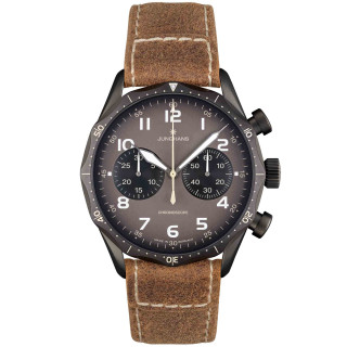 Herrenuhr, Junghans Pilot Chronoscope, Ref: 27/3794.00