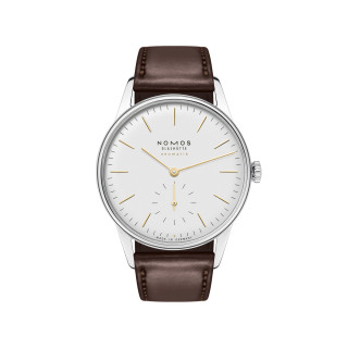 Damen- und Herrenuhr, NOMOS Glashütte Orion neomatik doré, Ref: 397