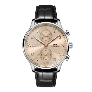 Damen- und Herrenuhr, IWC Schaffhausen Portugieser Chronograph, Ref: IW371624