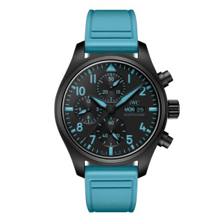 Damen- und Herrenuhr, IWC Schaffhausen Pilot's Watch Chronograph 41 George Russell, Ref: IW389411