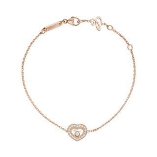 Roségold, Armschmuck, Chopard Happy Diamonds Icons Armband, Ref: 85A054-5201