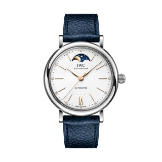 Damen- und Herrenuhr, IWC Schaffhausen Portofino Automatic Moon Phase 37, Ref: IW459601
