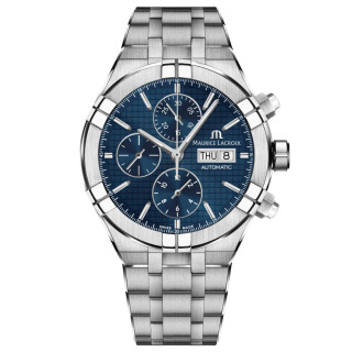 Herrenuhr, Maurice Lacroix Aikon Automatic Chronograph, Ref: AI6038-SS002-430-1
