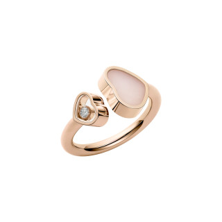 Roségold, Ringe, Chopard Happy Hearts Ring, Ref: 829482-5638