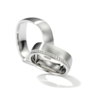  Henrich & Denzel Forma Soft Trauringe , Ref: P3344.01000-P3341.60000