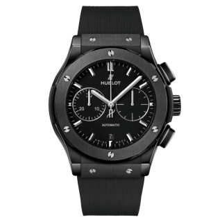 Herrenuhr, Hublot Classic Fusion Chronograph Black Magic , Ref: 521.CM.1171.RX
