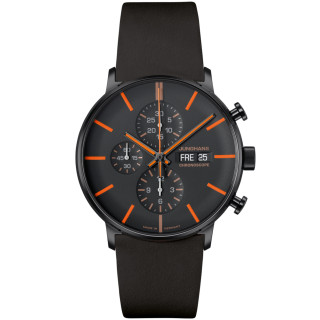 Herrenuhr, Junghans FORM A Chronoscope, Ref: 27/4370.02