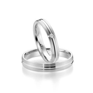  August Gerstner Trauring Exclusiv-Kollektion, Ref: 4/28694/3-28694/4