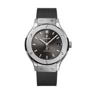 Damen- und Herrenuhr, Hublot Classic Fusion Racing Grey Titanium , Ref: 565.NX.7071.RX
