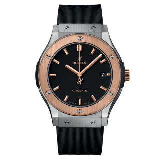 Herrenuhr, Hublot Classic Fusion Titanium King Gold , Ref: 511.NO.1181.RX