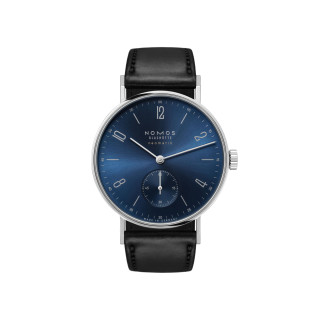 Damenuhr, NOMOS Glashütte Tangente neomatik blaugold, Ref: 191
