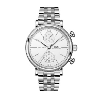 Damen- und Herrenuhr, IWC Schaffhausen Portofino Chronograph 39, Ref: IW391503