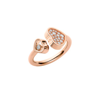 Roségold, Ringe, Chopard Happy Hearts Ring, Ref: 829482-5904