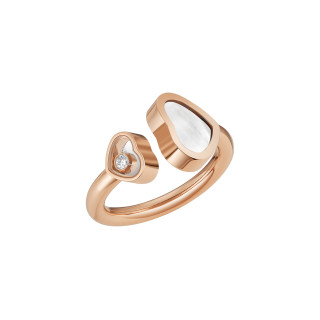 Roségold, Ringe, Chopard Happy Hearts Ring, Ref: 829482-5316