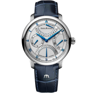 Herrenuhr, Maurice Lacroix Masterpiece Triple Retrograde, Ref: MP6538-SS001-110-1