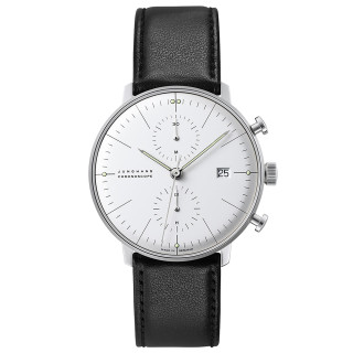 Herrenuhr, Junghans max bill Chronoscope, Ref: 27/4600.02