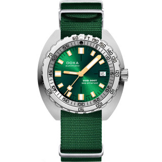 Herrenuhr, Doxa SUB 300T SEA EMERALD, Ref: 840.10.131.26-N