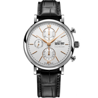 Damen- und Herrenuhr, IWC Schaffhausen Portofino Chronograph, Ref: IW391031