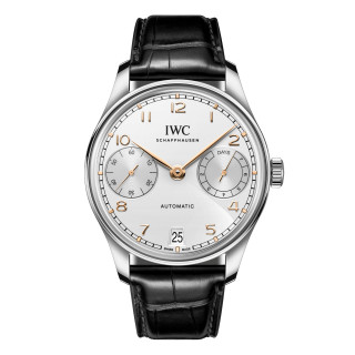 Damen- und Herrenuhr, IWC Schaffhausen Portugieser Automatic 42, Ref: IW501701