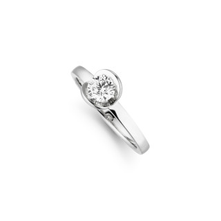 Platin, Ringe, Henrich & Denzel Nova Solitärring, Ref: Pcs50.05000