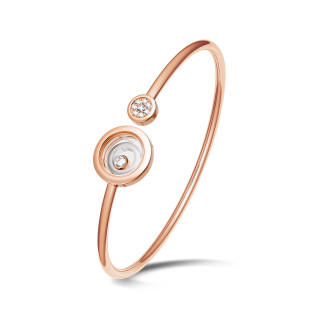Weißgold, Armschmuck, Chopard Happy Spirit Armreif, Ref: 858230-9001