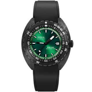 Herrenuhr, Doxa SUB 300 CARBON SEA EMERALD, Ref: 822.70.131.20