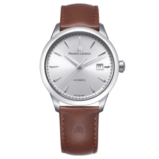 Damen- und Herrenuhr, Maurice Lacroix 1975 Automatic 40mm, Ref: 756008-SS001-130-3