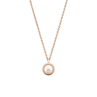 Roségold, Halsschmuck, Chopard Happy Diamonds Icons Halskette, Ref: 81A191-5001