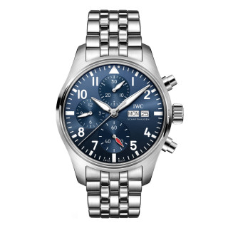 Damen- und Herrenuhr, IWC Schaffhausen Pilot's Watch Chronograph 41, Ref: IW388102